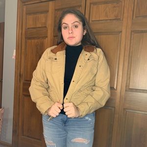 Ralph Lauren Khaki Denim Button Jacket